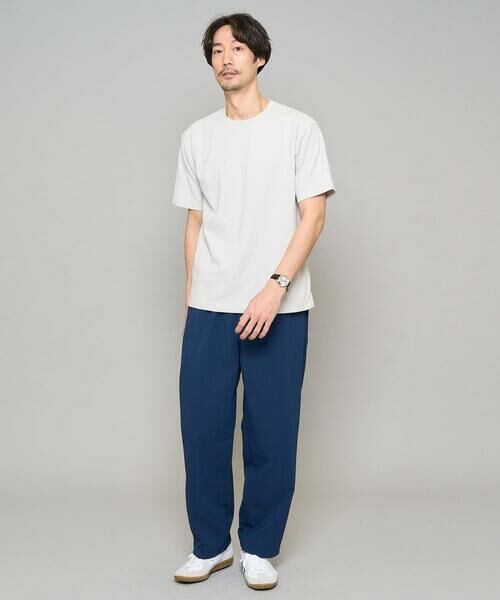 a.v.v / アー・ヴェ・ヴェ チノ・ワークパンツ | 【イージーケア/洗濯機で洗える/毛玉になりにくい/ストレッチ】春リライト ワイドシルエットイージーパンツ | 詳細1