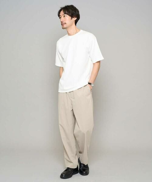 a.v.v / アー・ヴェ・ヴェ チノ・ワークパンツ | 【イージーケア/洗濯機で洗える/毛玉になりにくい/ストレッチ】春リライト ワイドシルエットイージーパンツ | 詳細12