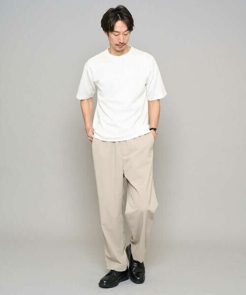 a.v.v / アー・ヴェ・ヴェ チノ・ワークパンツ | 【イージーケア/洗濯機で洗える/毛玉になりにくい/ストレッチ】春リライト ワイドシルエットイージーパンツ | 詳細13