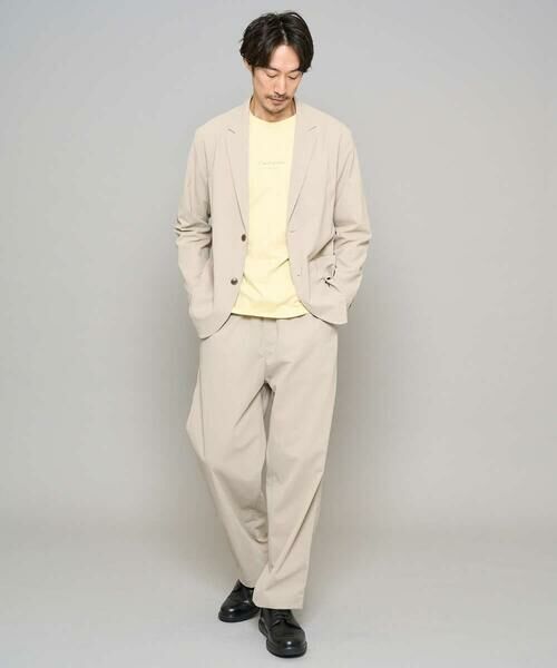 a.v.v / アー・ヴェ・ヴェ チノ・ワークパンツ | 【イージーケア/洗濯機で洗える/毛玉になりにくい/ストレッチ】春リライト ワイドシルエットイージーパンツ | 詳細16