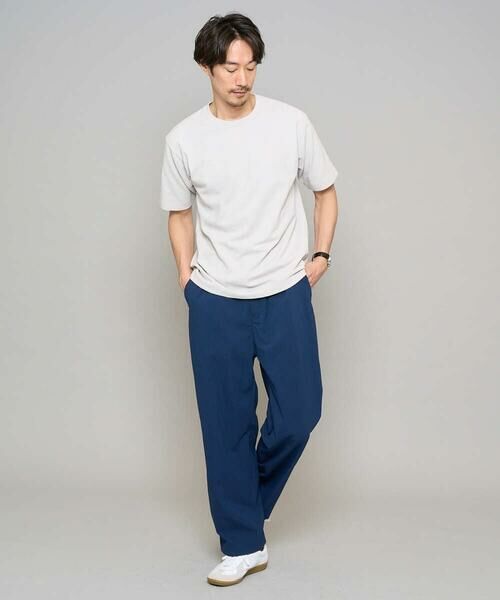 a.v.v / アー・ヴェ・ヴェ チノ・ワークパンツ | 【イージーケア/洗濯機で洗える/毛玉になりにくい/ストレッチ】春リライト ワイドシルエットイージーパンツ | 詳細2