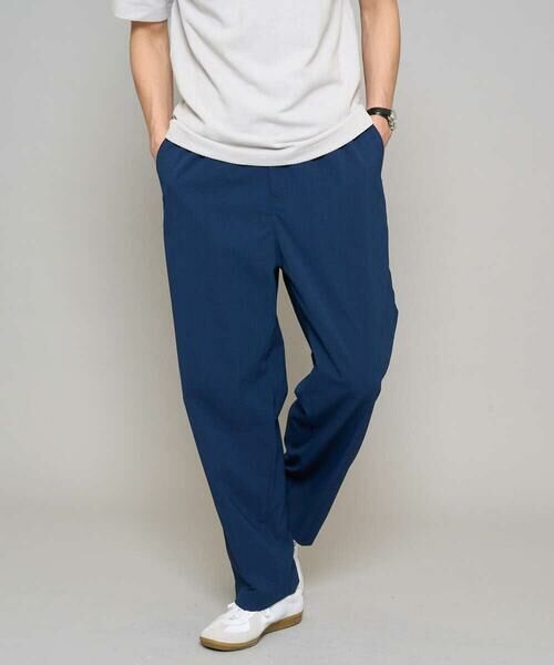 a.v.v / アー・ヴェ・ヴェ チノ・ワークパンツ | 【イージーケア/洗濯機で洗える/毛玉になりにくい/ストレッチ】春リライト ワイドシルエットイージーパンツ | 詳細3