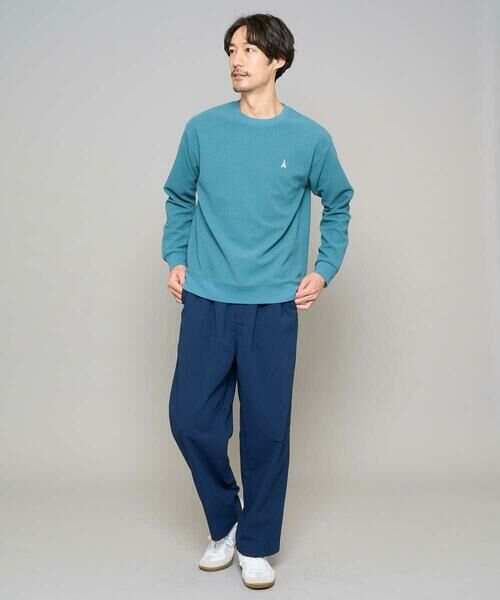 a.v.v / アー・ヴェ・ヴェ チノ・ワークパンツ | 【イージーケア/洗濯機で洗える/毛玉になりにくい/ストレッチ】春リライト ワイドシルエットイージーパンツ | 詳細5