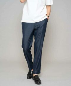 a.v.v / アー・ヴェ・ヴェ その他パンツ | 【イージーケア/接触冷感】デニムライクストレッチセミルーズパンツ