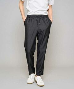 a.v.v / アー・ヴェ・ヴェ その他パンツ | 【イージーケア/接触冷感】デニムライクストレッチセミルーズパンツ