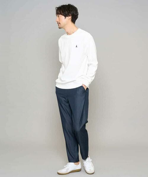 a.v.v / アー・ヴェ・ヴェ その他パンツ | 【イージーケア/接触冷感】デニムライクストレッチセミルーズパンツ | 詳細10