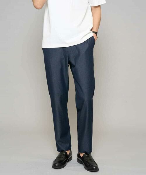 a.v.v / アー・ヴェ・ヴェ その他パンツ | 【イージーケア/接触冷感】デニムライクストレッチセミルーズパンツ | 詳細22