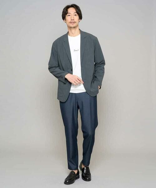 a.v.v / アー・ヴェ・ヴェ その他パンツ | 【イージーケア/接触冷感】デニムライクストレッチセミルーズパンツ | 詳細5