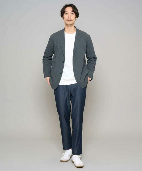 a.v.v / アー・ヴェ・ヴェ その他パンツ | 【イージーケア/接触冷感】デニムライクストレッチセミルーズパンツ | 詳細7