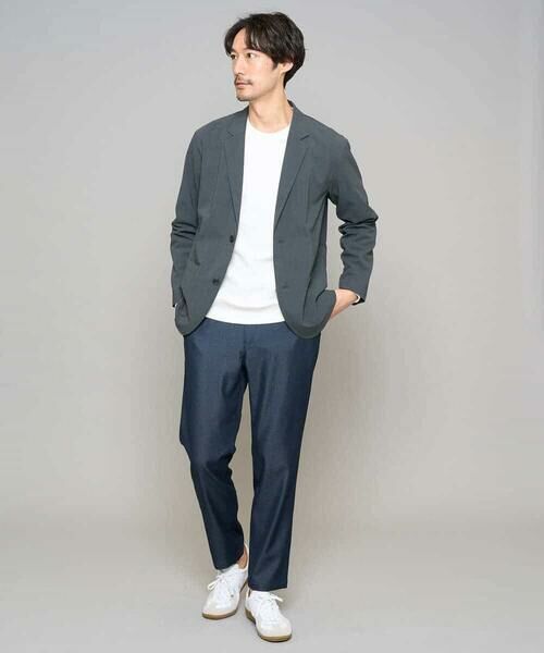 a.v.v / アー・ヴェ・ヴェ その他パンツ | 【イージーケア/接触冷感】デニムライクストレッチセミルーズパンツ | 詳細8