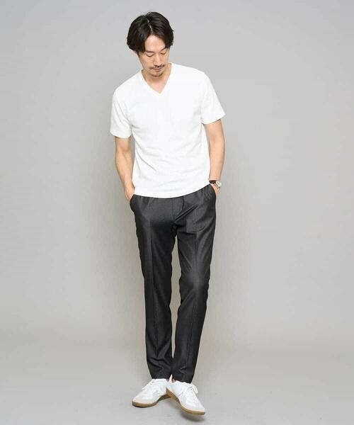 a.v.v / アー・ヴェ・ヴェ その他パンツ | 【イージーケア/接触冷感】デニムライクストレッチスマートスラックス | 詳細16