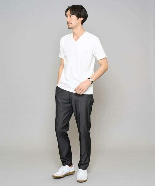 a.v.v / アー・ヴェ・ヴェ その他パンツ | 【イージーケア/接触冷感】デニムライクストレッチスマートスラックス | 詳細17