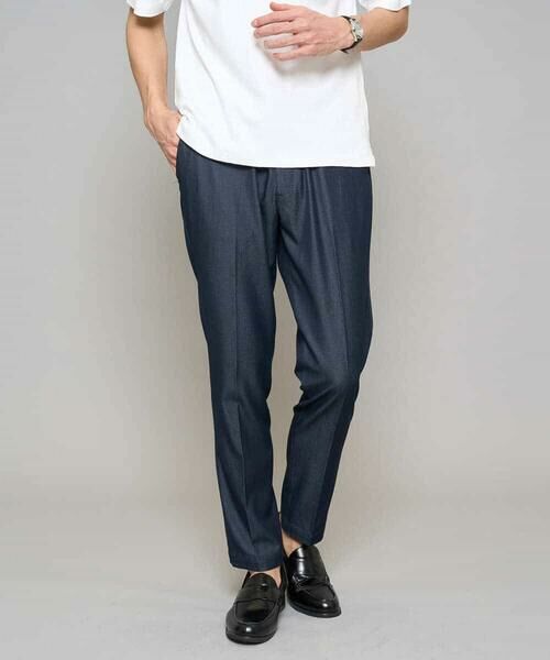 a.v.v / アー・ヴェ・ヴェ その他パンツ | 【イージーケア/接触冷感】デニムライクストレッチスマートスラックス | 詳細22