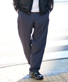 a.v.v / アー・ヴェ・ヴェ その他パンツ | 【イージーケア/洗濯機で洗える/接触冷感/吸水速乾/UVカット/ストレッチ】リライト　１タックワイドイージースラックス