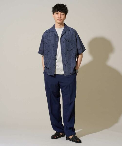 a.v.v / アー・ヴェ・ヴェ その他パンツ | 【イージーケア/洗濯機で洗える/接触冷感/吸水速乾/UVカット/ストレッチ】リライト　１タックワイドイージースラックス | 詳細1