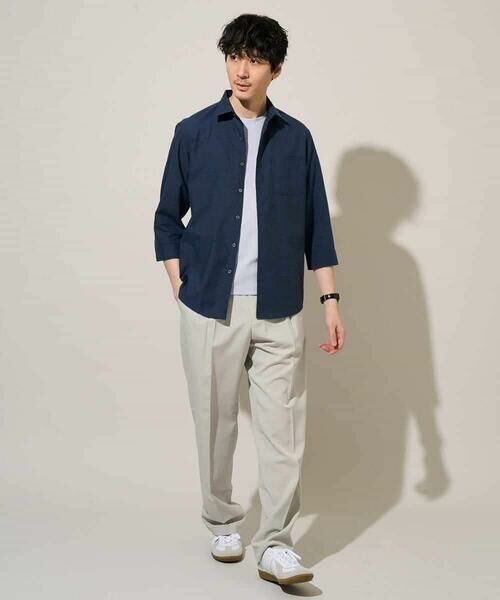 a.v.v / アー・ヴェ・ヴェ その他パンツ | 【イージーケア/洗濯機で洗える/接触冷感/吸水速乾/UVカット/ストレッチ】リライト　１タックワイドイージースラックス | 詳細15