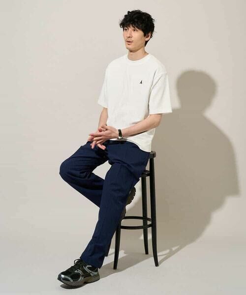 a.v.v / アー・ヴェ・ヴェ その他パンツ | 【イージーケア/洗濯機で洗える/接触冷感/吸水速乾/UVカット/ストレッチ】リライト　１タックワイドイージースラックス | 詳細2