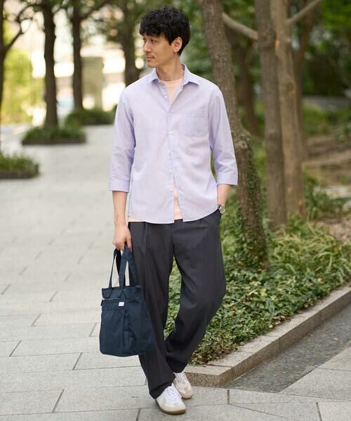 a.v.v / アー・ヴェ・ヴェ その他パンツ | 【イージーケア/洗濯機で洗える/接触冷感/吸水速乾/UVカット/ストレッチ】リライト　１タックワイドイージースラックス | 詳細25