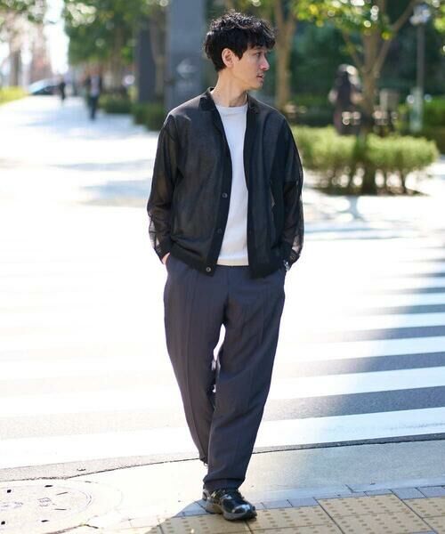 a.v.v / アー・ヴェ・ヴェ その他パンツ | 【イージーケア/洗濯機で洗える/接触冷感/吸水速乾/UVカット/ストレッチ】リライト　１タックワイドイージースラックス | 詳細27