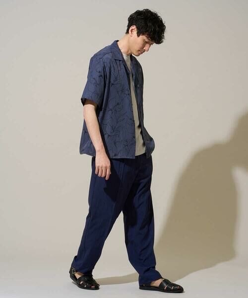 a.v.v / アー・ヴェ・ヴェ その他パンツ | 【イージーケア/洗濯機で洗える/接触冷感/吸水速乾/UVカット/ストレッチ】リライト　１タックワイドイージースラックス | 詳細5