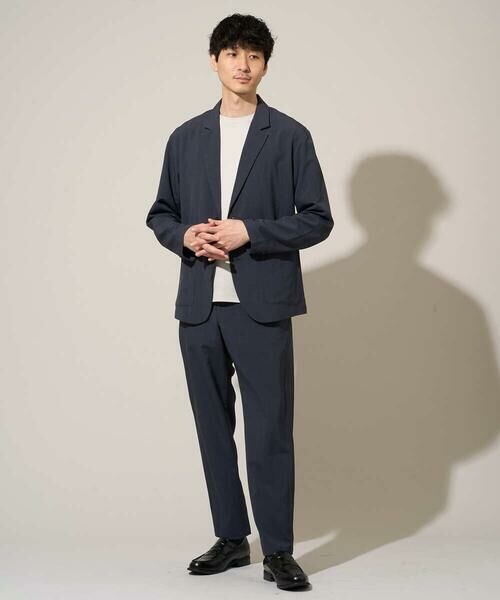 a.v.v / アー・ヴェ・ヴェ ショート・ハーフ・半端丈パンツ | 【イージーケア/洗濯機で洗える/接触冷感/吸水速乾/UVカット/ストレッチ】リライトセミルーズアンクルパンツ | 詳細1