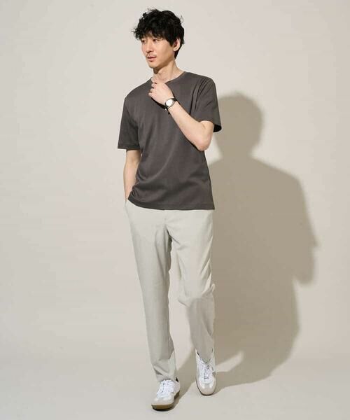 a.v.v / アー・ヴェ・ヴェ ショート・ハーフ・半端丈パンツ | 【イージーケア/洗濯機で洗える/接触冷感/吸水速乾/UVカット/ストレッチ】リライトセミルーズアンクルパンツ | 詳細7