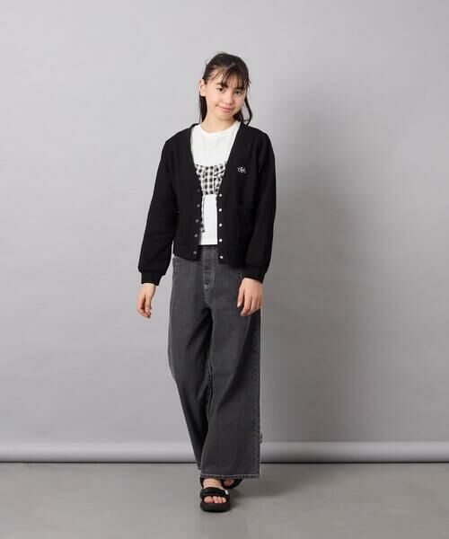 a.v.v / アー・ヴェ・ヴェ カーディガン・ボレロ | [130-160]Nネックカットカーディガン | 詳細18