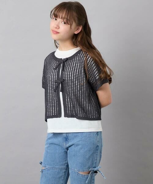 a.v.v / アー・ヴェ・ヴェ ニット・セーター | [120-160][SET］メッシュニットレイヤードトップス | 詳細2