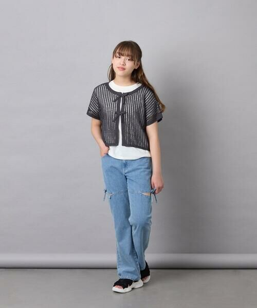 a.v.v / アー・ヴェ・ヴェ ニット・セーター | [120-160][SET］メッシュニットレイヤードトップス | 詳細5