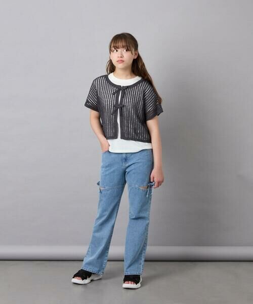 a.v.v / アー・ヴェ・ヴェ ニット・セーター | [120-160][SET］メッシュニットレイヤードトップス | 詳細6