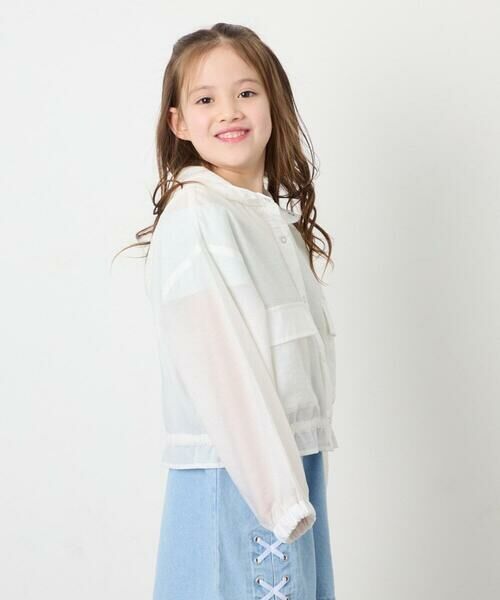 a.v.v / アー・ヴェ・ヴェ セットアップ | [130-160]フード付きシアーサマージャケット | 詳細1