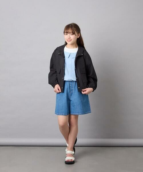 a.v.v / アー・ヴェ・ヴェ セットアップ | [130-160]フード付きシアーサマージャケット | 詳細13