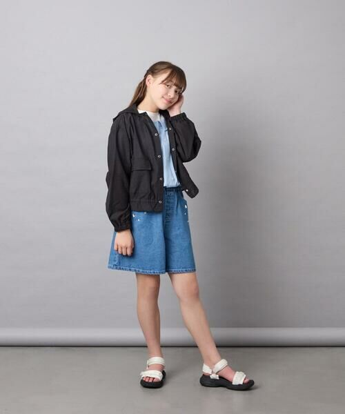 a.v.v / アー・ヴェ・ヴェ セットアップ | [130-160]フード付きシアーサマージャケット | 詳細15