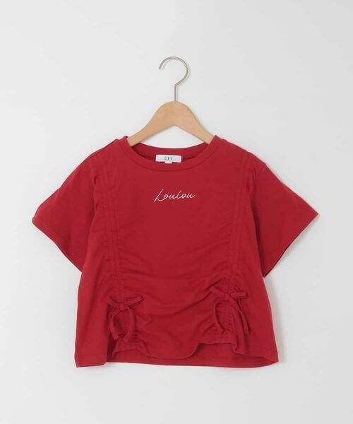 a.v.v / アー・ヴェ・ヴェ カットソー | [130-160]【毛玉になりにくい/綿100％】クロップドドロストTシャツ | 詳細9