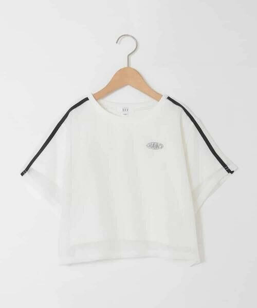 a.v.v / アー・ヴェ・ヴェ カットソー | [120-160]メッシュレイヤードTシャツ | 詳細10