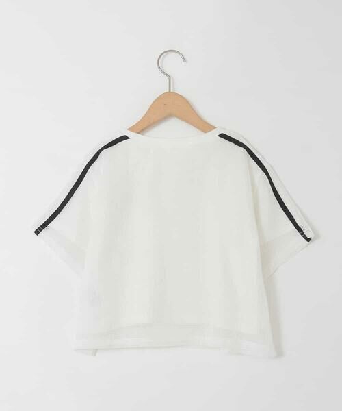 a.v.v / アー・ヴェ・ヴェ カットソー | [120-160]メッシュレイヤードTシャツ | 詳細11
