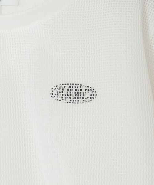 a.v.v / アー・ヴェ・ヴェ カットソー | [120-160]メッシュレイヤードTシャツ | 詳細15