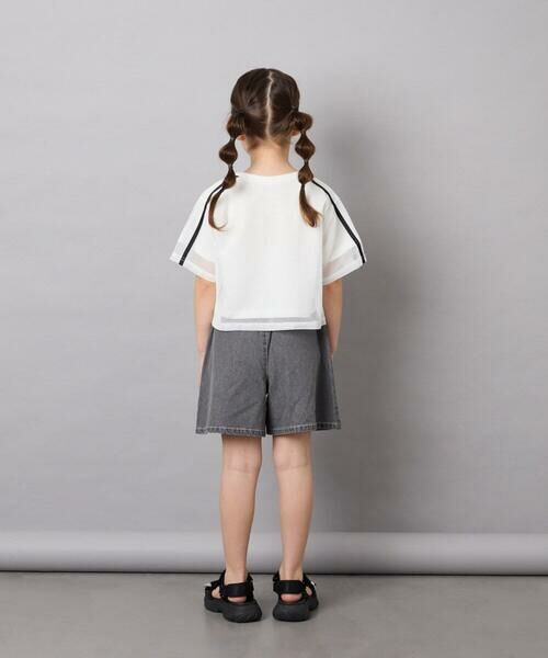 a.v.v / アー・ヴェ・ヴェ カットソー | [120-160]メッシュレイヤードTシャツ | 詳細8