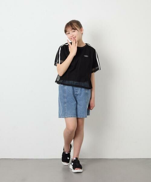 a.v.v / アー・ヴェ・ヴェ カットソー | [120-160]メッシュレイヤードTシャツ | 詳細16