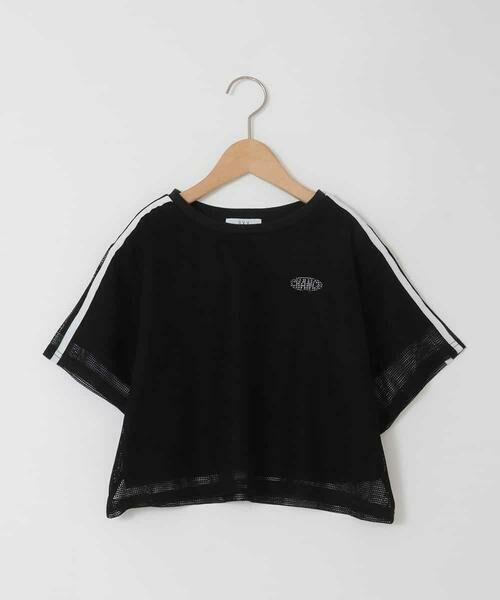 a.v.v / アー・ヴェ・ヴェ カットソー | [120-160]メッシュレイヤードTシャツ | 詳細26