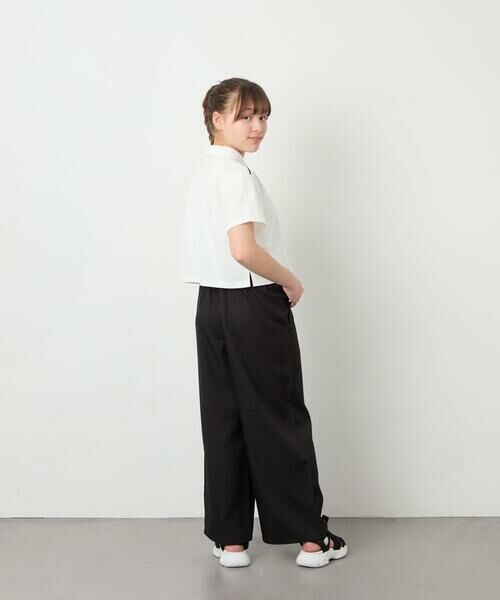 a.v.v / アー・ヴェ・ヴェ カットソー | [130-160]ネクタイ付きクロップドトップス | 詳細11