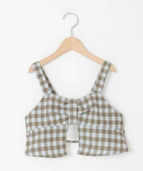 a.v.v / アー・ヴェ・ヴェ カットソー | [120-160][ママとお揃いコーデが叶う]リボンビスチェドッキングTシャツ | 詳細14