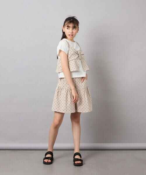 a.v.v / アー・ヴェ・ヴェ カットソー | [120-160][ママとお揃いコーデが叶う]リボンビスチェドッキングTシャツ | 詳細27