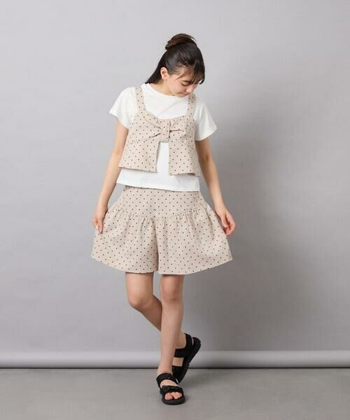a.v.v / アー・ヴェ・ヴェ ショート・ハーフ・半端丈パンツ | [120-160][ママとお揃いコーデが叶う]ギャザーキュロット | 詳細27