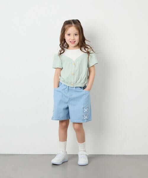 a.v.v / アー・ヴェ・ヴェ その他パンツ | [120-160]アソートデザインデニムキュロット | 詳細4