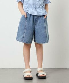 a.v.v / アー・ヴェ・ヴェ その他パンツ | [130-160]ケミカルデニムキュロット