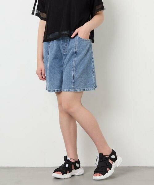 a.v.v / アー・ヴェ・ヴェ その他パンツ | [130-160]ケミカルデニムキュロット | 詳細11