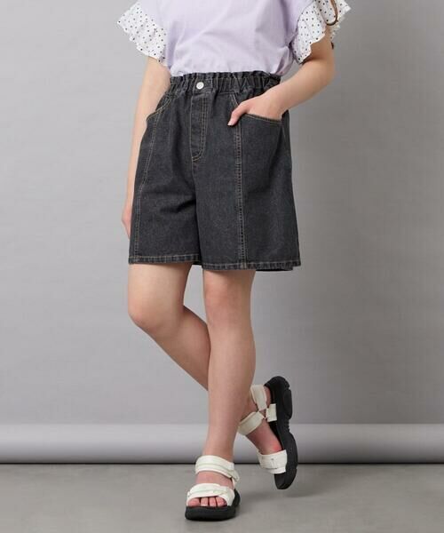 a.v.v / アー・ヴェ・ヴェ その他パンツ | [130-160]ケミカルデニムキュロット | 詳細19