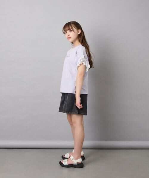 a.v.v / アー・ヴェ・ヴェ その他パンツ | [130-160]ケミカルデニムキュロット | 詳細26