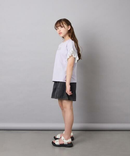 a.v.v / アー・ヴェ・ヴェ その他パンツ | [130-160]ケミカルデニムキュロット | 詳細27